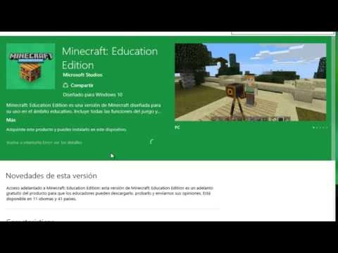 MINECRAFT EDUCATION EDITION - TUTORIAL - WINDOWS 10