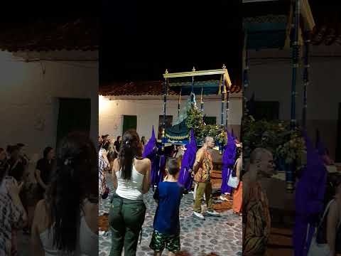 ⚜️ Nuestra Señora de la Soledad de Jesús Nazareno - Miércoles Santo en Santa Fe de Antioquia 2024.