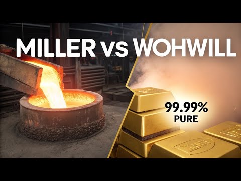 Gold Refining Explained Comparing Miller and Wohlwill Processes