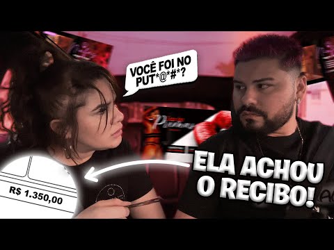 ELA ACHOU UM RECIBO DE ZONA NO CARRO! (DEU RUIM)