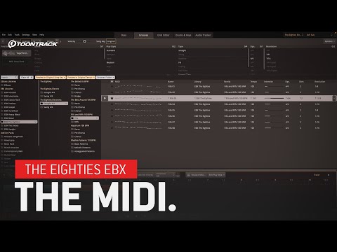 The Eighties EBX – The MIDI