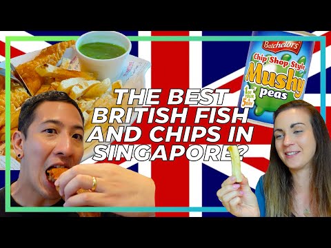 O MELHOR PEIXE E CHIPS BRITÂNICOS DE CINGAPURA! // Expatriados vasculham a ilha em busca do melhor sabor de casa