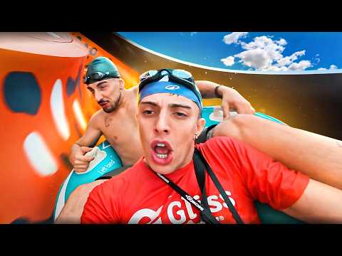 J'essaie les TOBOGGANS les plus DANGEREUX du MONDE (Bro abuse)
