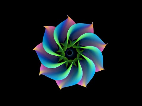 The Splendor of Flowers Kaleidoscope Video Beta v1 | 30 Minutes of Peace