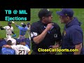 E32-5 - Rays and Brewers Ejections for Peralta & Murphy: Intent HBP, Siri & Uribe by Umpire Guccione