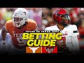 No. 22 Texas vs Texas Tech Betting Guide: Free Picks, Props, Best Bets | CBS Sports HQ