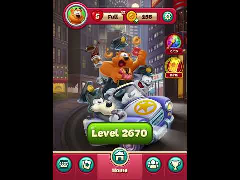 Toon blast | levels 2670 - 2675