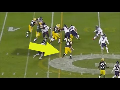 image-How do they show the Yellow Line on the field?