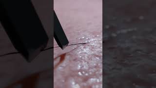 【blender】毛を抜いたら…【Pull out the beard…】#Shorts