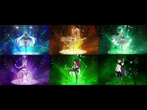 lolirock -  all transformations
