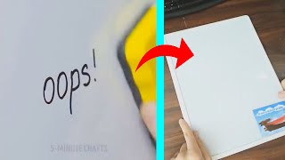 How To Remove Sharpie From White Board from trying 42 HOLY GRAIL PHONE HACKS by 5-Minute Crafts