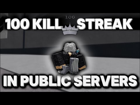 Playing on Public Servers with a 100 Killstreak was a BIG mistake... - Roblox Heroes Battlegrounds