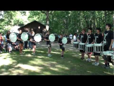 Skyline & Huron Drumline at Interlochen - 2012