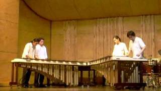 Cuarteto de marimbas