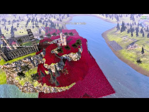 1000 Evil Soul Tyrants Lays Siege to 40.000 Spartans Castle UEBS
