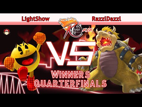 Red River Riot XIX - WQFs - LightShow (Pac-Man, Pokémon Trainer) vs RazzlDazzl (Bowser)