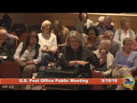 U.S. Post Office Public Meeting 9.19.18