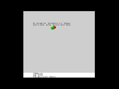 Spectrum Next - Isometric sprite example