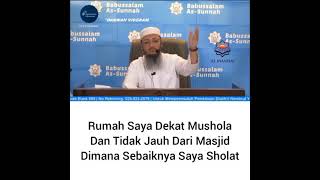 Download lagu Rumah dekat dengan mushola dan masjid tidak terlalu jauh dari rumah, dimana sebaiknya saya shalat? mp3
