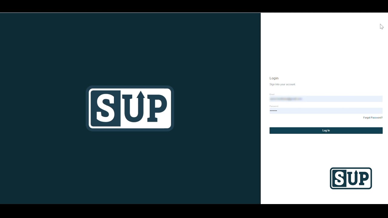 What does the SUP platform look like?