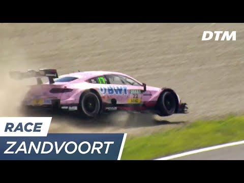 Auer wird Dritter...im Kiesbett - DTM Zandvoort 2017