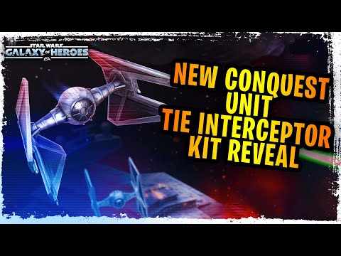 NEW CONQUEST UNIT RELEASED! TIE Interceptor Kit Reveal, Darth Vader Buff, Princess Leia Omicron
