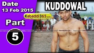 Kuddowal ( Jalandhar) Kabaddi Tournament 13 Feb 2015 Part 1 by Kabaddi365.com