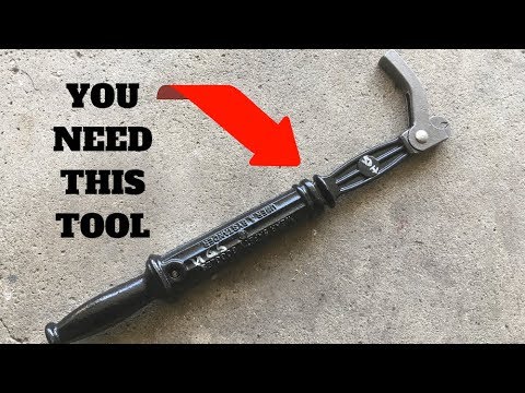 Crescent Nail Puller - AMAZING WRECKING TOOL