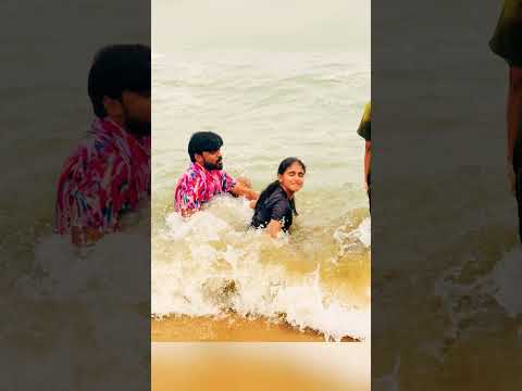 #beach #friends #trending #shorts #reels #nature #pondicherry #peace #youtubeshorts #adventure