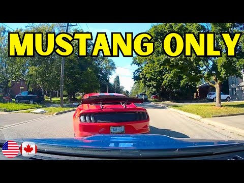 Idiot Mustang Driver Doing Mustang Things