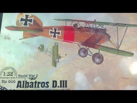 Albatros D.III scale 1/32(Roden 606) продолжение сборки