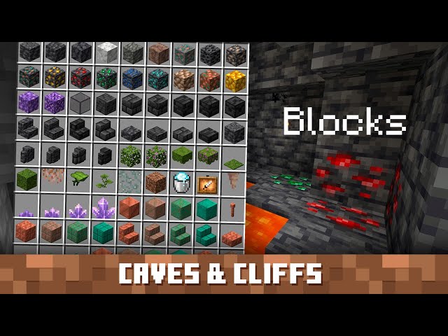 Ya está aquí Minecraft 1.17 Caves & Cliff Update Parte 1