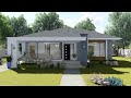 Classic 3 Bedroom House Design With A Modern Twist 15 X 12 Meters 140sqm