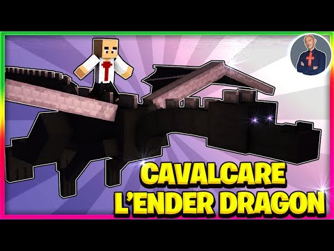 COME CAVALCARE L'ENDER DRAGON SU MINECRAFT (BEDROCK PS4 PS5 PE XBOX SWITCH JAVA)