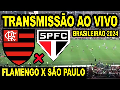 AO VIVO: FLAMENGO X SÃO PAULO DIRETO DO MARACANÃ  - BRASILEIRÃO 2024