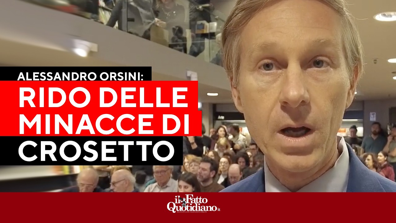 Orsini: "Meloni? Comportamento tipico del presidente di uno Stato satellite della Casa Bianca"