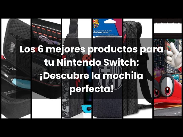 Vídeo relacionado con ivoler Funda Compatible con Nintendo Switch y Switch OLED, Estuche Dura de Transporte, Carcasa Rígida de Viaje para Consola, Adaptador AC, Joy-con Grip, Strap Joy-con, 18 Cartuchos de Juegos y Otros
