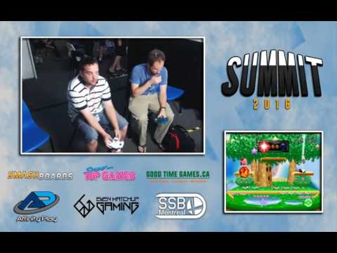 Summit 2016 - Rizner (Kirby) Vs YBOMBB (JigglyPuff) - SSB Singles Losers Quarters