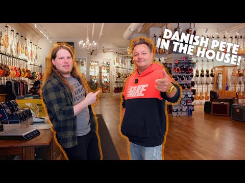 Danish Pete, Purple Guitars & Victory Amps At Chicago Music Exchange!