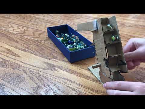 HOMEMADE MARBLE CONVEYOR BELT