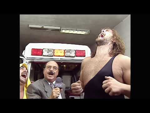 The Giant & Taskmaster Kevin Sullivan Promo after Giant "Broke" Hulk Hogan's Neck (WCW)