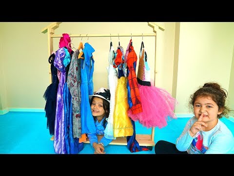 Masal and Öykü Hide and Seek fun