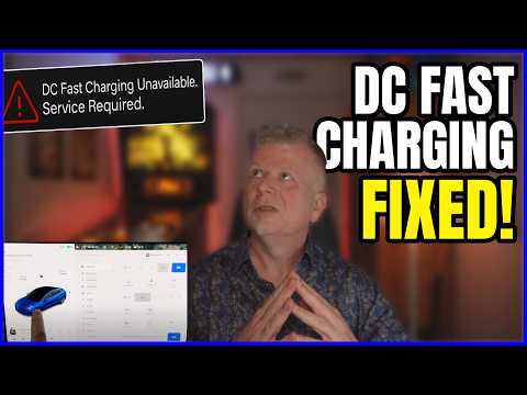 I Got A  Weird DC Charging Error in My Tesla So I Opened the Secret Menu - The Fix