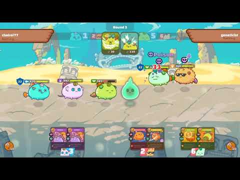 Axie Infinity - USE THIS COMBO and your opponent CAN'T MOVE!!!