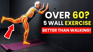 Surgeon REVEALS: 5 Wall Exercises Proven To Outperform Walking After 60 | Senior Health Tips