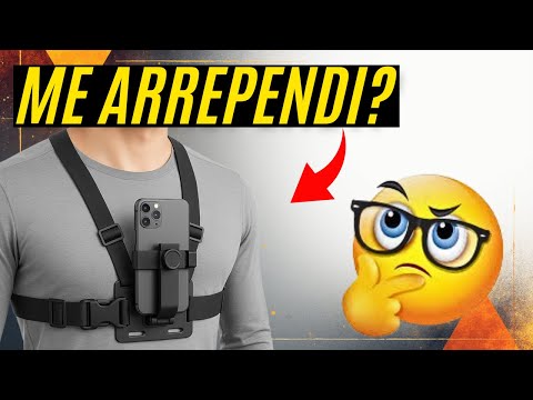 Análise suporte cinta peitoral para celular VALE A PENA Não compre antes de assistir!