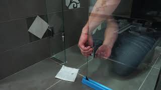 TWEEDEKANS Riho Scandic NXT X500 badwand voor Rethink Space - zwart - rechts