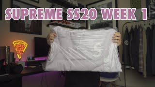 Supreme Week 1 SS20 Haul (S Logo Hoodie + Shop Tee)