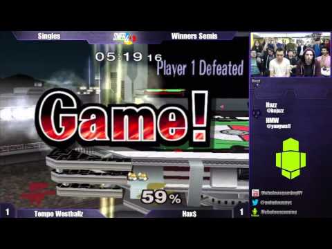 Super Nebulous 4 Winners Semis - Tempo Westballz (Falco) vs Hax$ (Fox)
