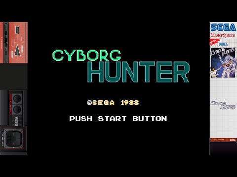 Cyborg Hunter - Full playthrough - Sega Master System gameplay